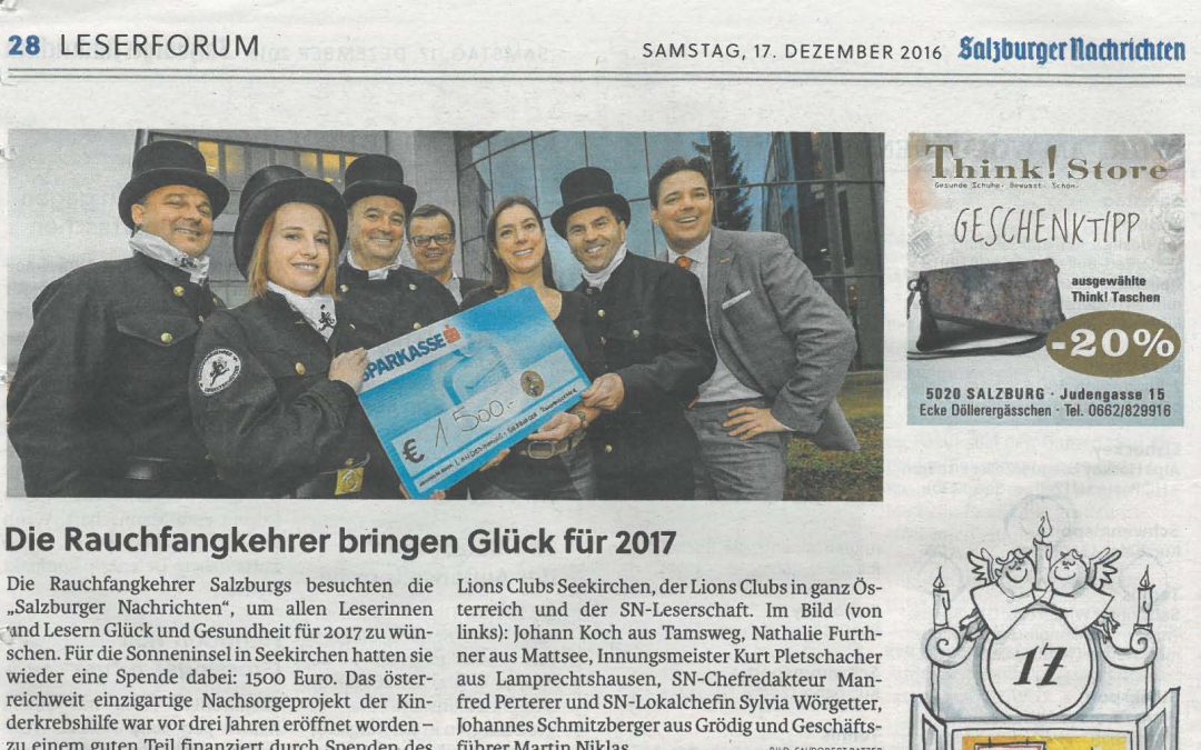 Salzburger Nachrichten 17.12.2016